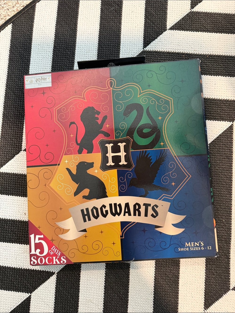 Harry Potter Hogwarts 15 Days of Socks